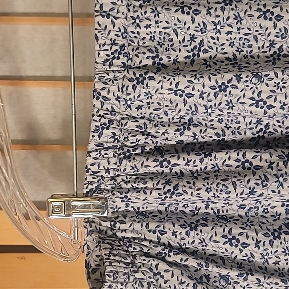 MADEWELL Button-Front Tiered Maxi Skirt In Florentine Floral Ditsy - Picture 12 of 16